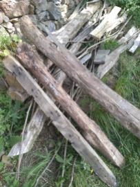 Bits of old wood